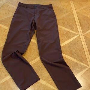 Lululemon Mens Commission Slim-Fit Pant Size 30 Warpstreme